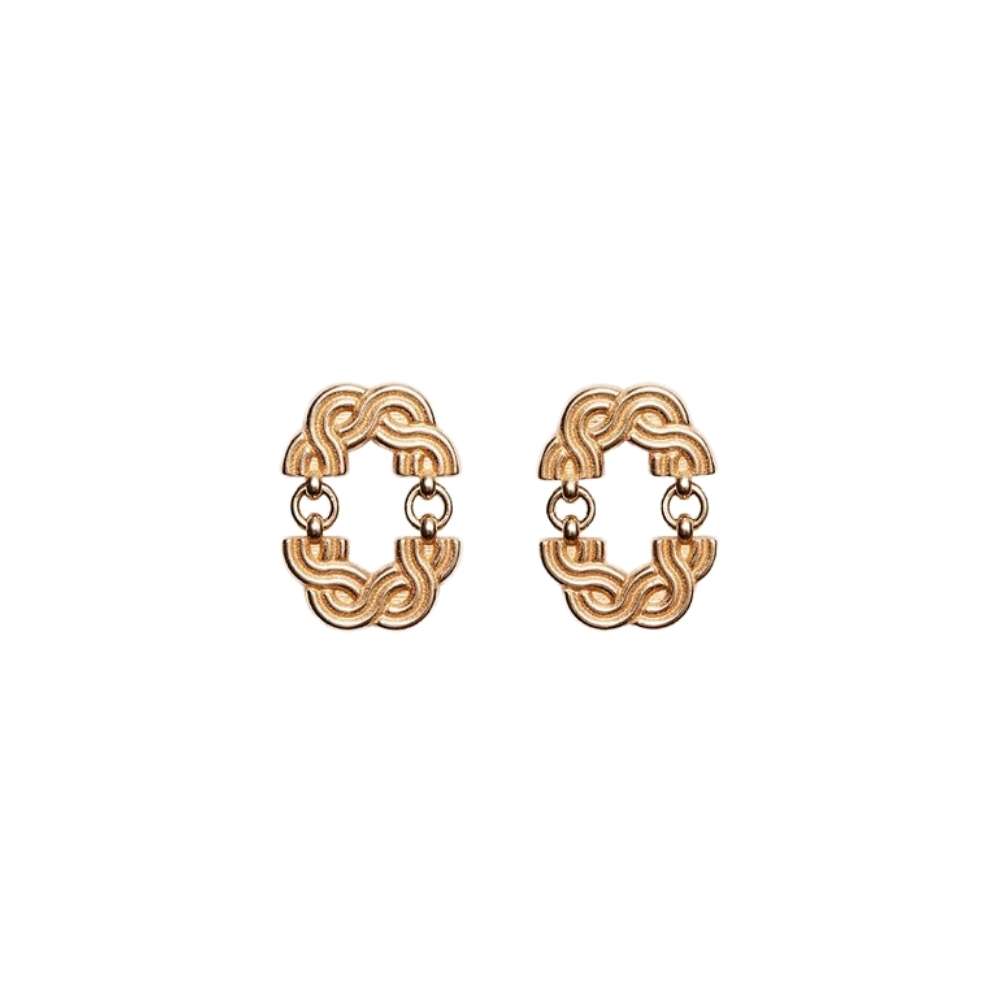 Kalevala Maiden of the North small earrings, bronze, Kalevala Originals