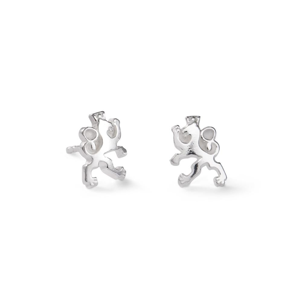 Kalevala Female Lion earrings, silver, Kalevala Modern