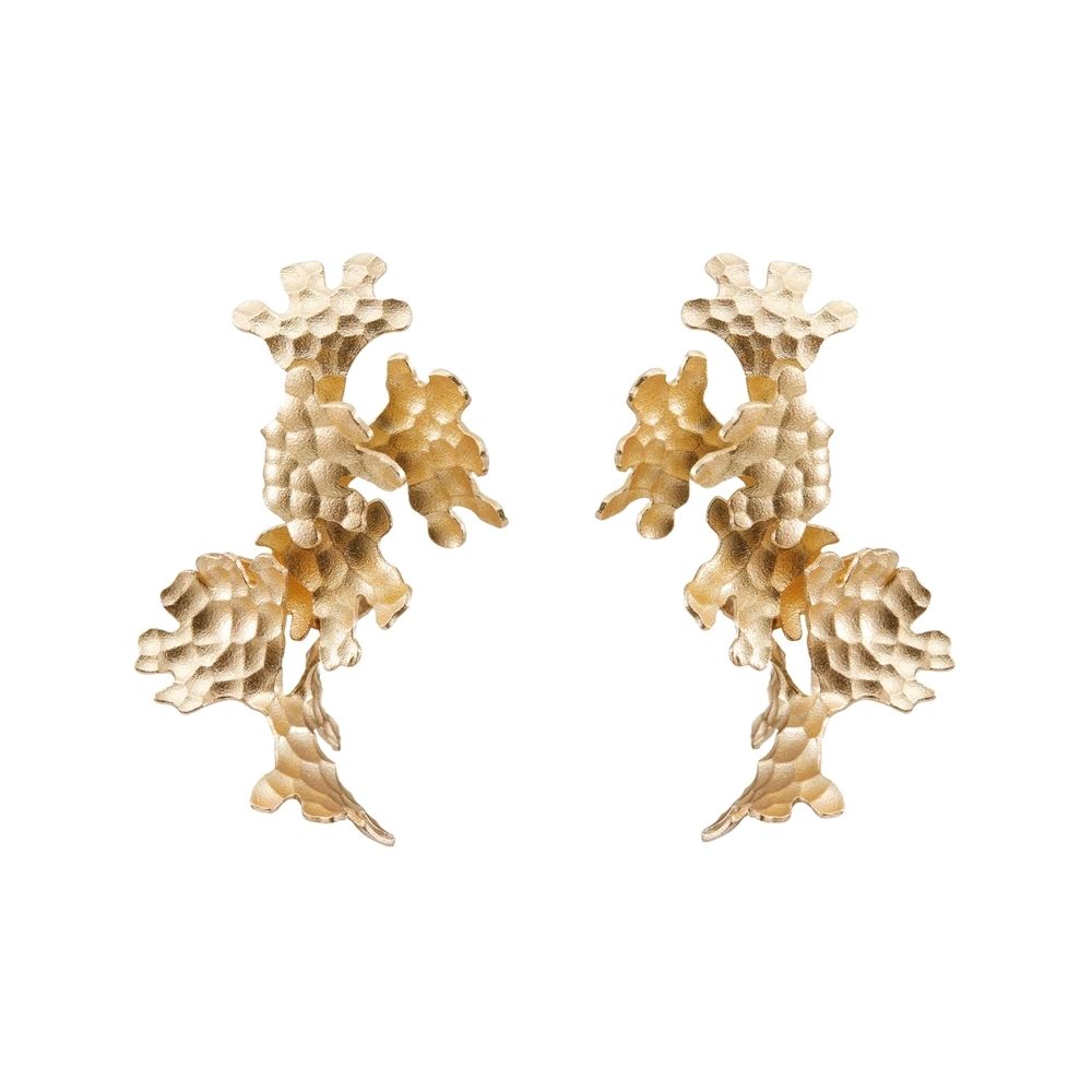 Kalevala Tundra Earrings 2-piece, bronze Art by Kalevala
